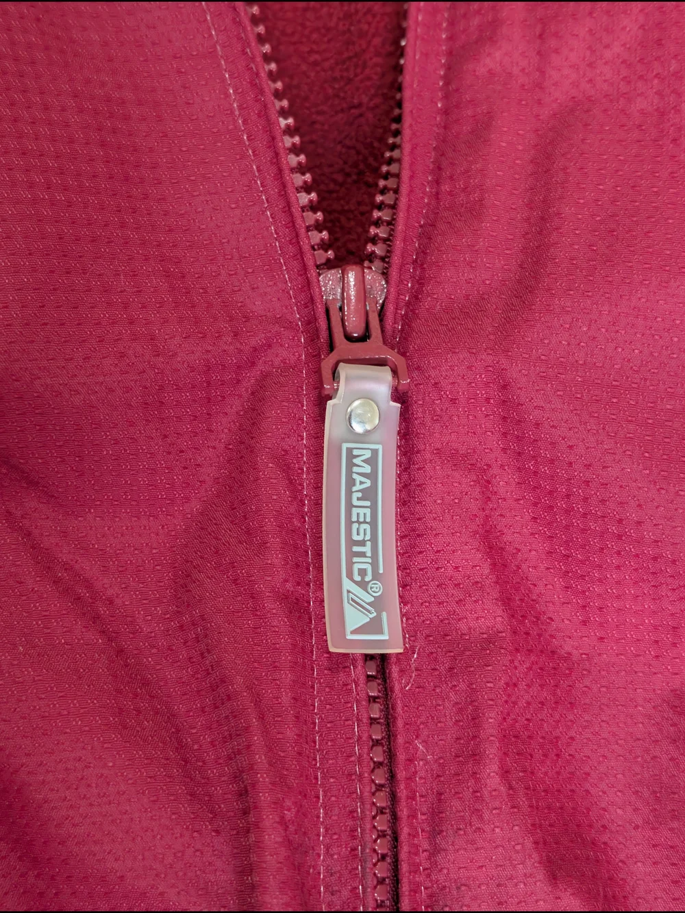 VTG USC Trojans Jacket XXL Majestic NCAA College Red Gold Full Zip Embroidered